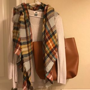 Plaid scarf